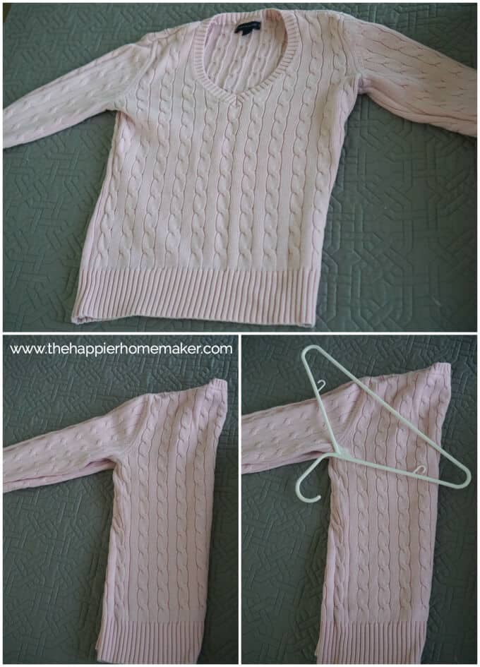 How to Fold a Sweater