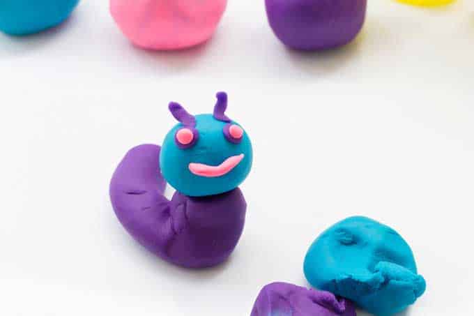 Easy playdough hot sale animals