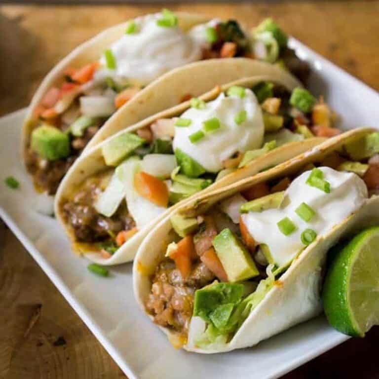 Oven Baked Soft Tacos