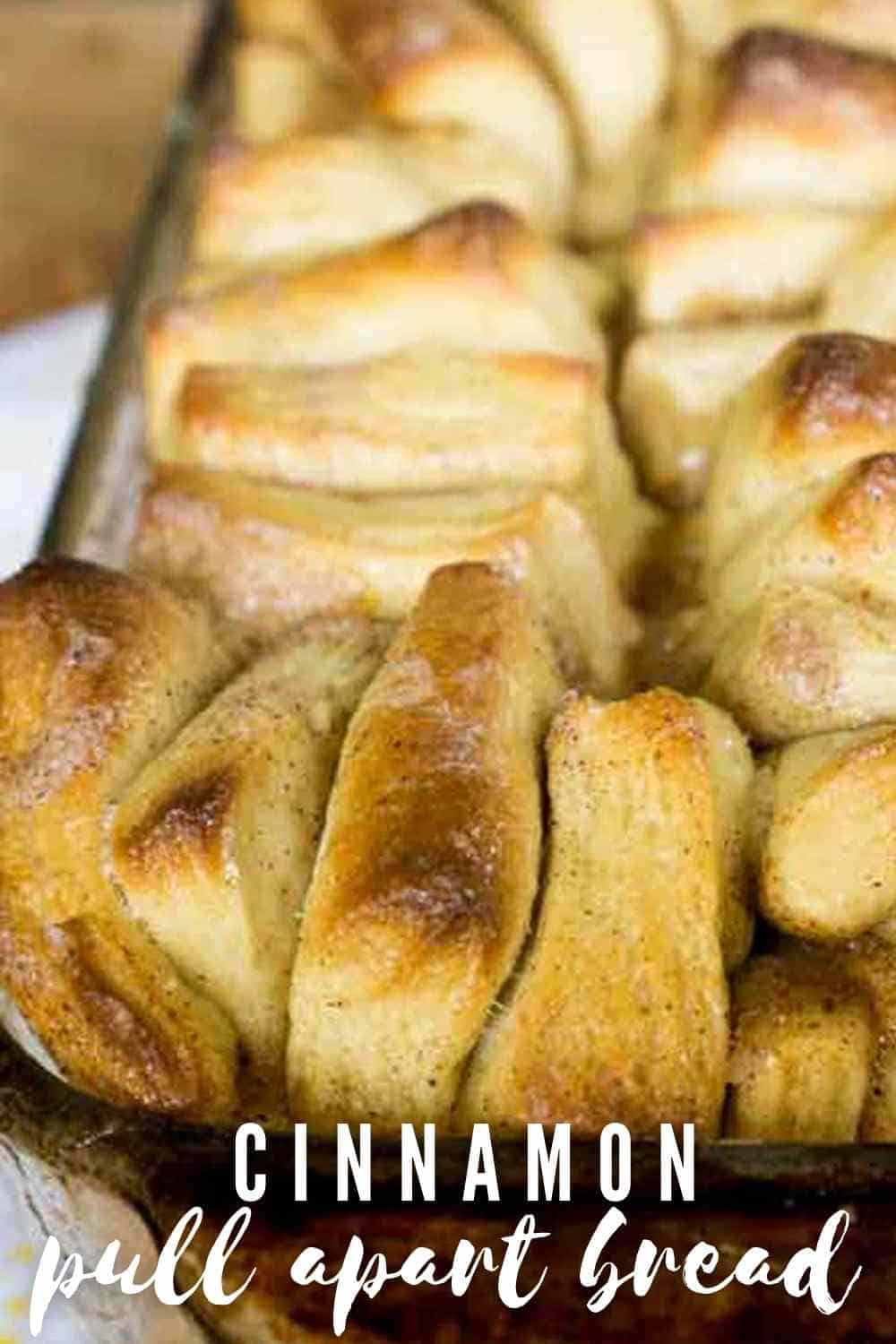 Cinnamon Sugar Pull Apart Bread The Happier Homemaker