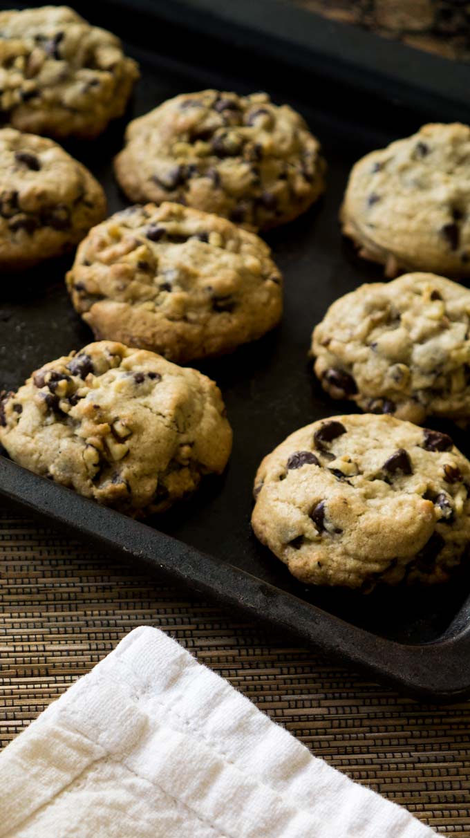 Bakery Style Chocolate Chip Cookie Recipe The Happier Homemaker