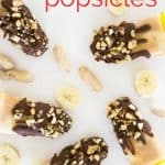 Chocolate chunky monkey pops covered with crushed peanut covering