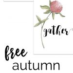 collage of free autumn printables