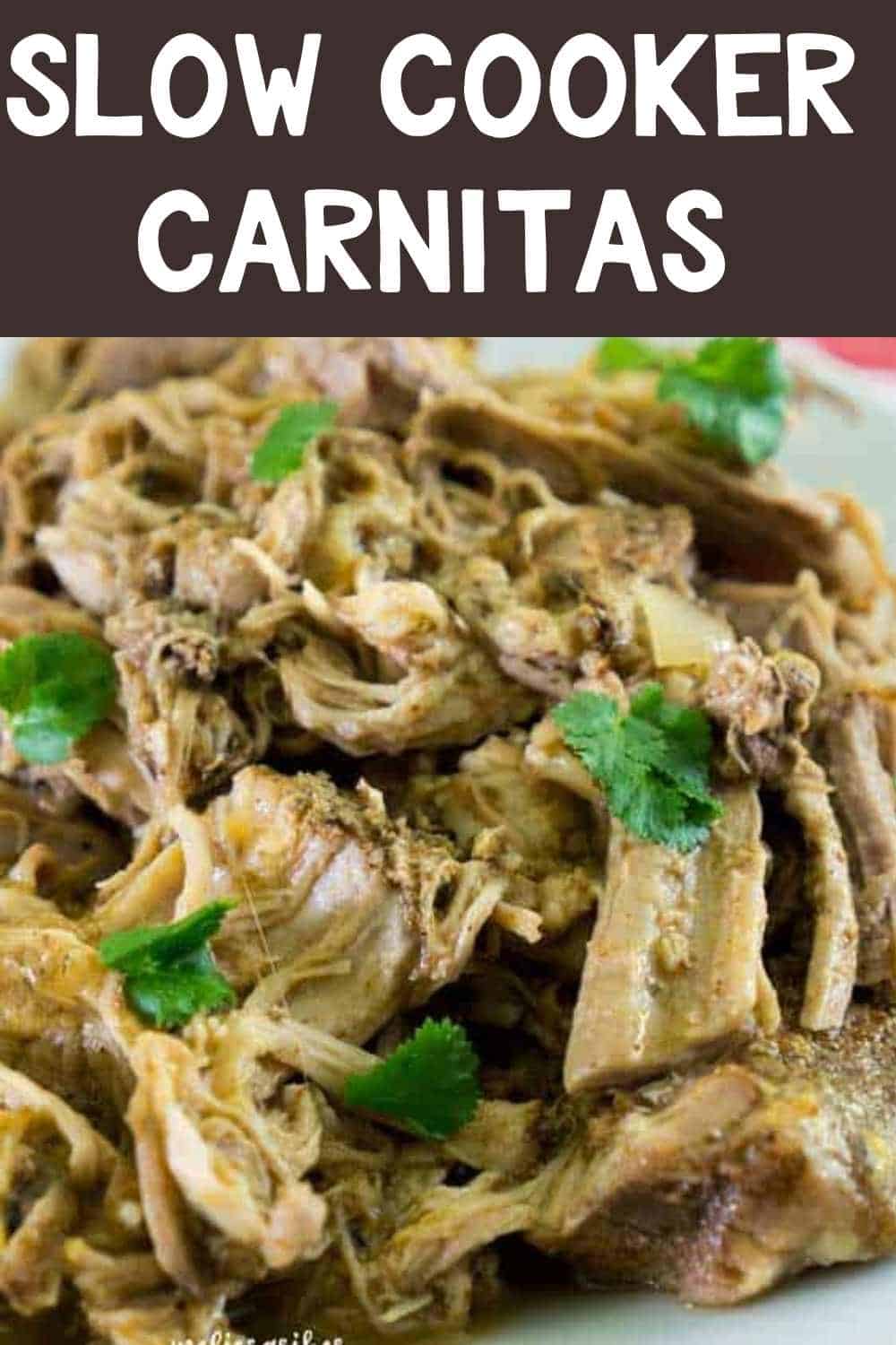 Slow Cooker Pork Carnitas The Happier Homemaker