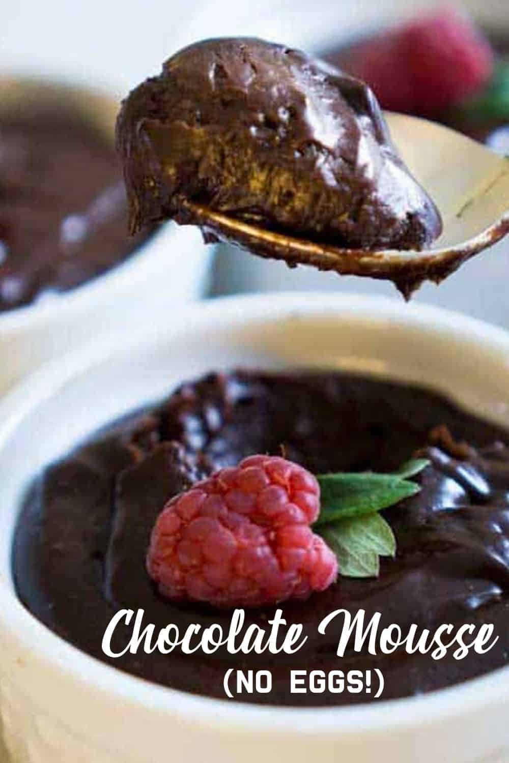 Easy 4 Ingredient Chocolate Mousse (No Eggs) The Happier Homemaker