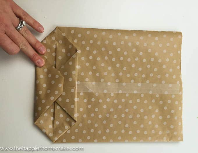 DIY Gift Bags From Wrapping Paper The Happier Homemaker