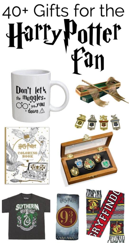 Over 40 gifts that any Harry Potter fan will love! 