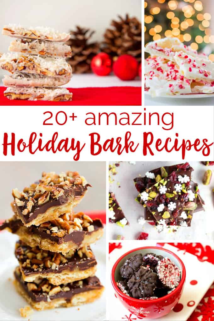 20 Christmas Bark Recipes | The Happier Homemaker