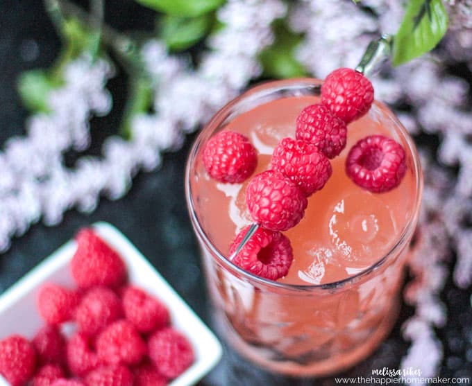 Ruby Red Raspberry Cocktail 