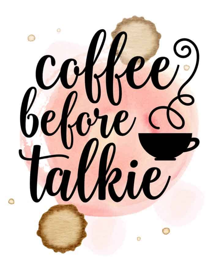 Free Printable Coffee Sayings