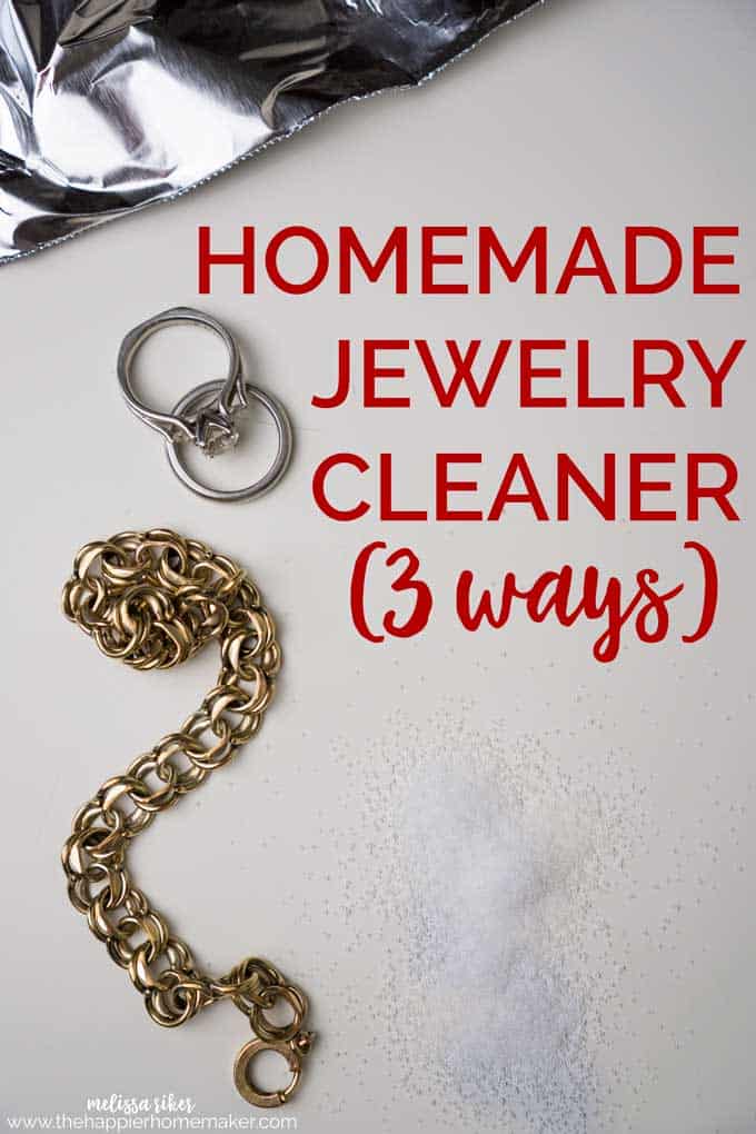 Homemade Jewelry Cleaner - 3 Easy to Make Recipes