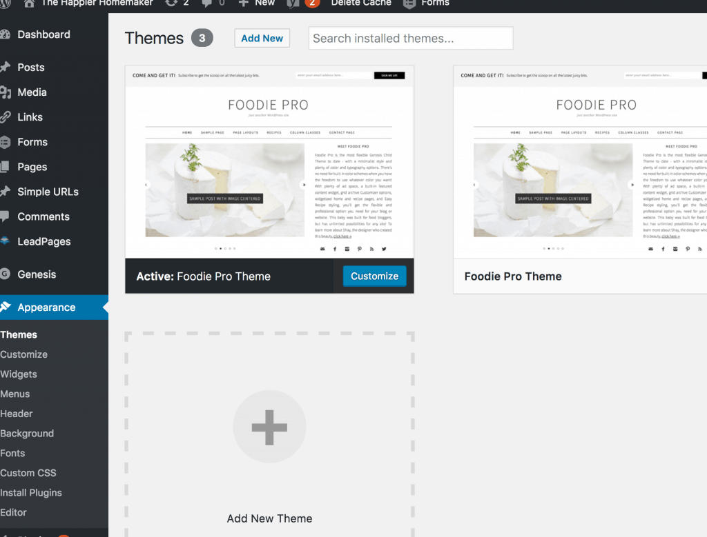 How To Install A Wordpress Theme And Set Up Your First Blog