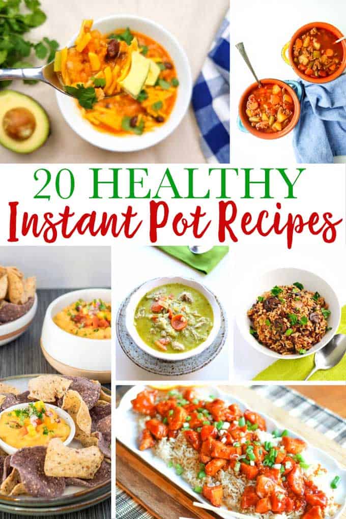 20+ Healthy Instant Pot Recipes - Fast Family Friendly Recipes