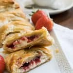 Deceptively easy to make, this strawberry cream cheese danish is perfect for entertaining and takes just a few minutes to make!