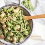 Pesto Potato Salad with Green Beans