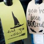 you've been boozed and drink up witches halloween tags