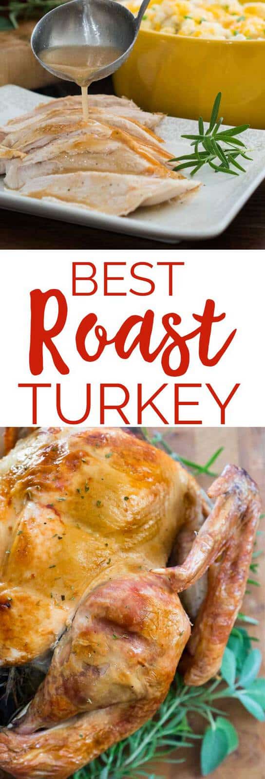 Best Roast Turkey Recipe - No Fail Turkey for Thanksgiving