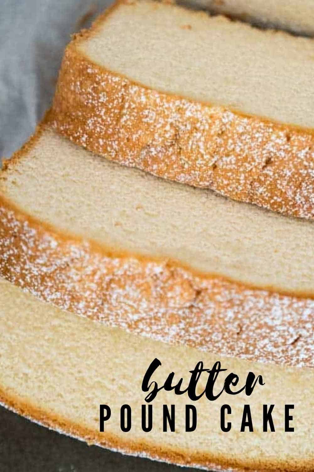 Old Fashioned Butter Pound Cake Recipe - The Happier Homemaker