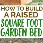 raised square foot garden bed cedar kit