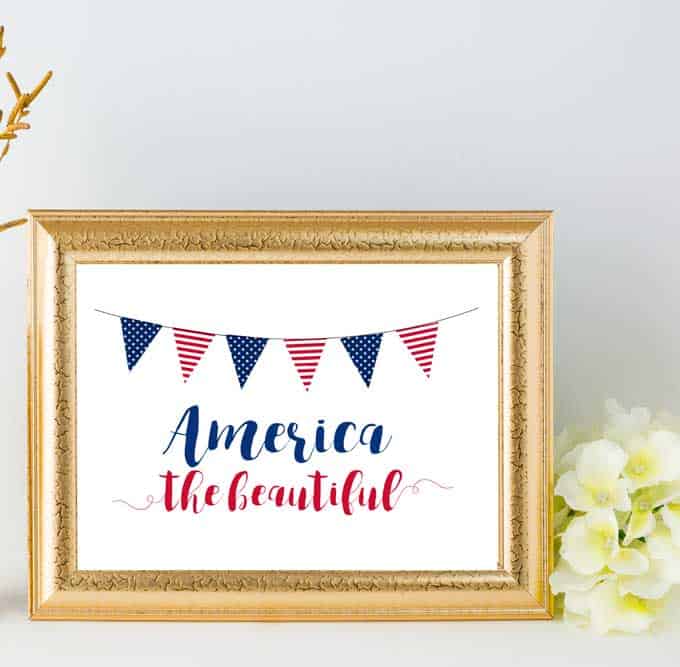 Free Printable Patriotic Art