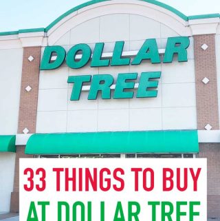 things to buy at dollar tree