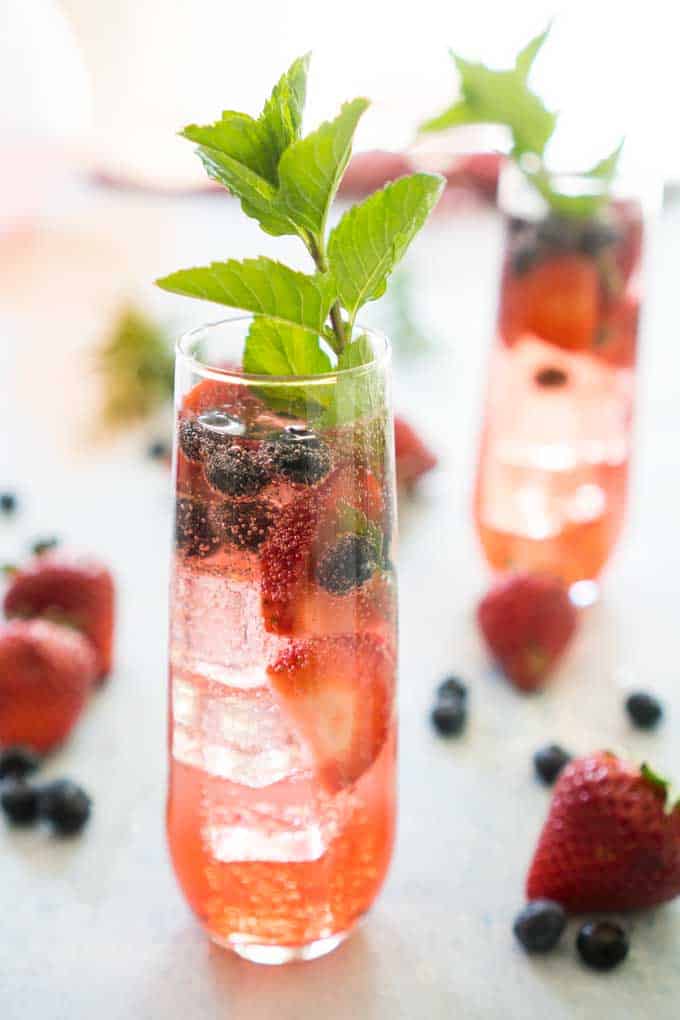 A Berry White Sangria Recipe - Fat Girl Hedonist