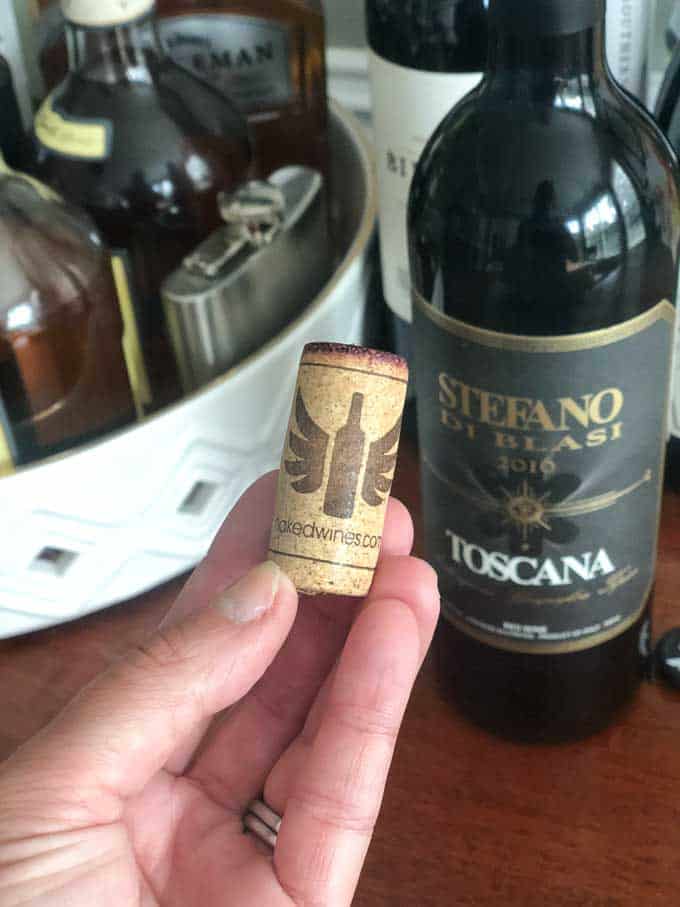 naked wines cork toscana red wine