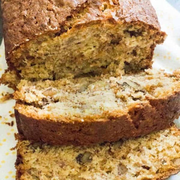 Walnut Banana Bread - The Happier Homemaker