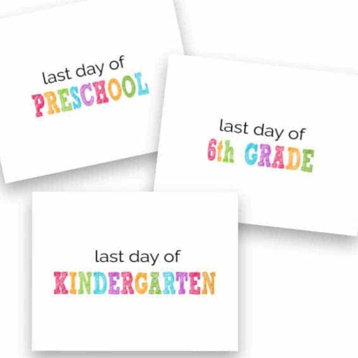 Free Printable Last Day Of School 2023 Free Printable Templates