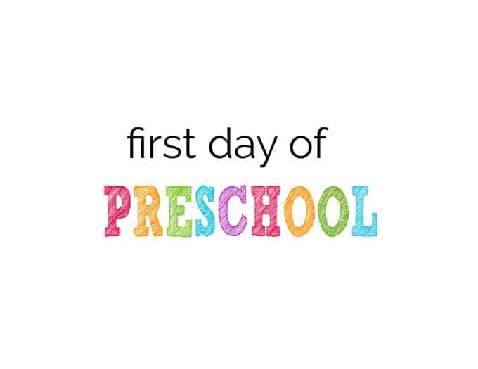 Download Today - First Day of School Printables Pre-K through 12th Grade