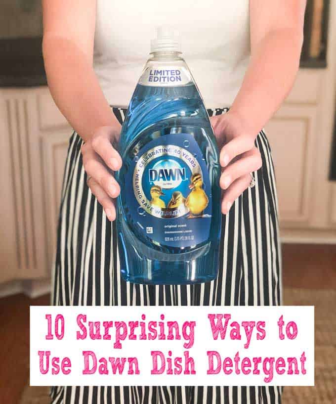 Surprising Uses for Dawn Dish Detergent