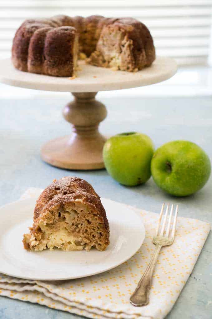 Apple Cinnamon Chiffon Cake — Trefzger's Bakery