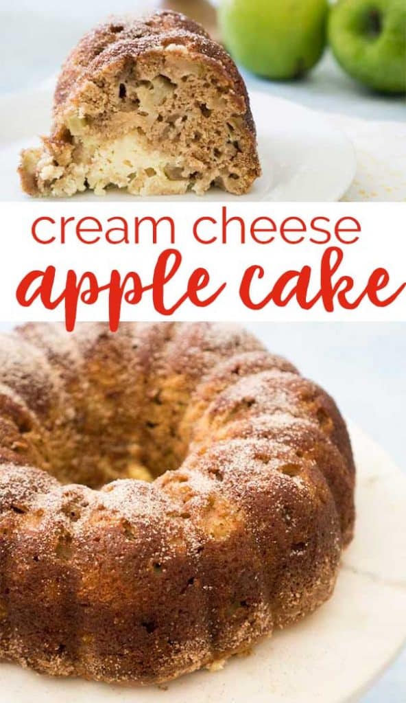 Cream Cheese Cinnamon Apple Cake | Easy Fall Dessert Recipe