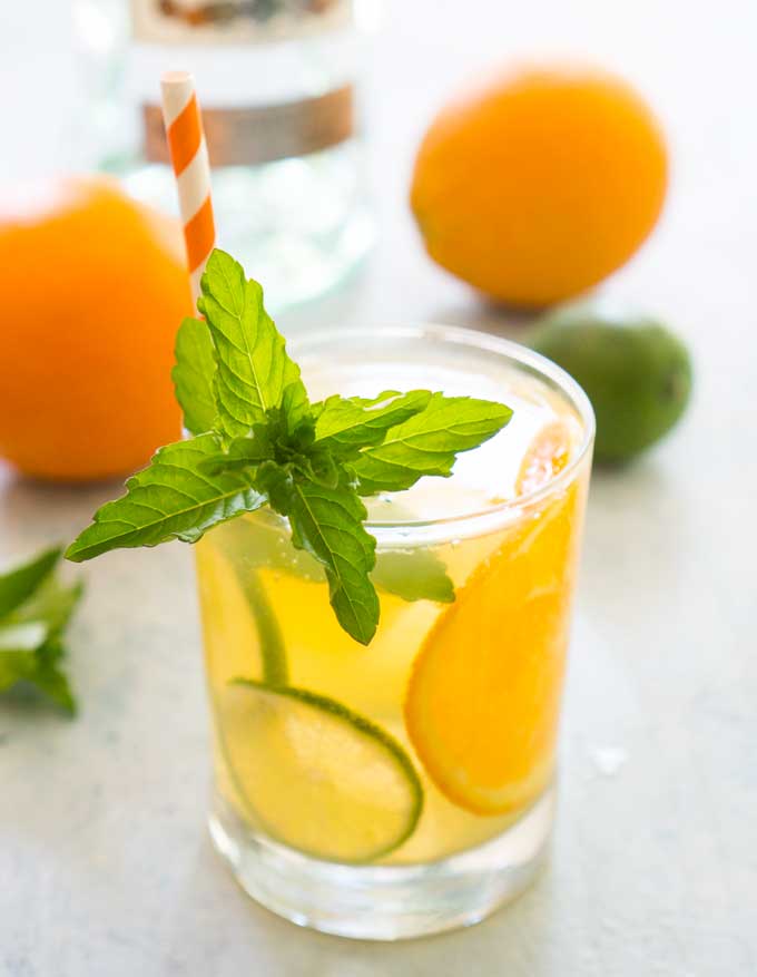 Orange Mojito Recipe - The Happier Homemaker