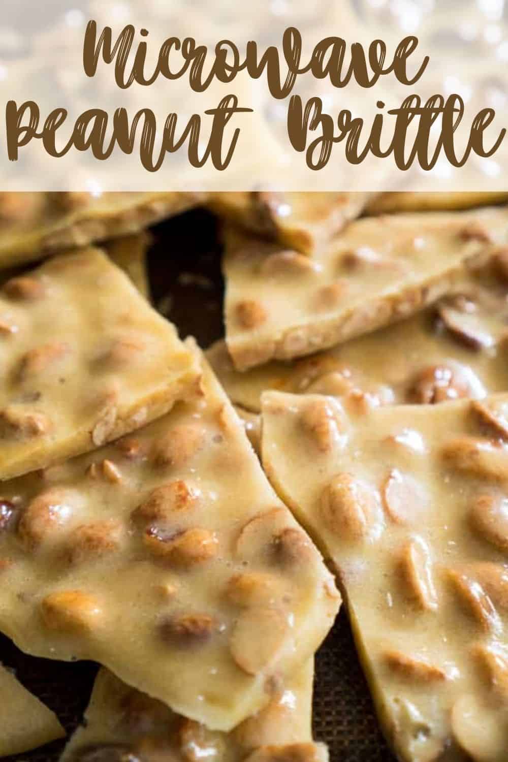Microwave Peanut Brittle | Easy, Fast, No Candy Thermometer