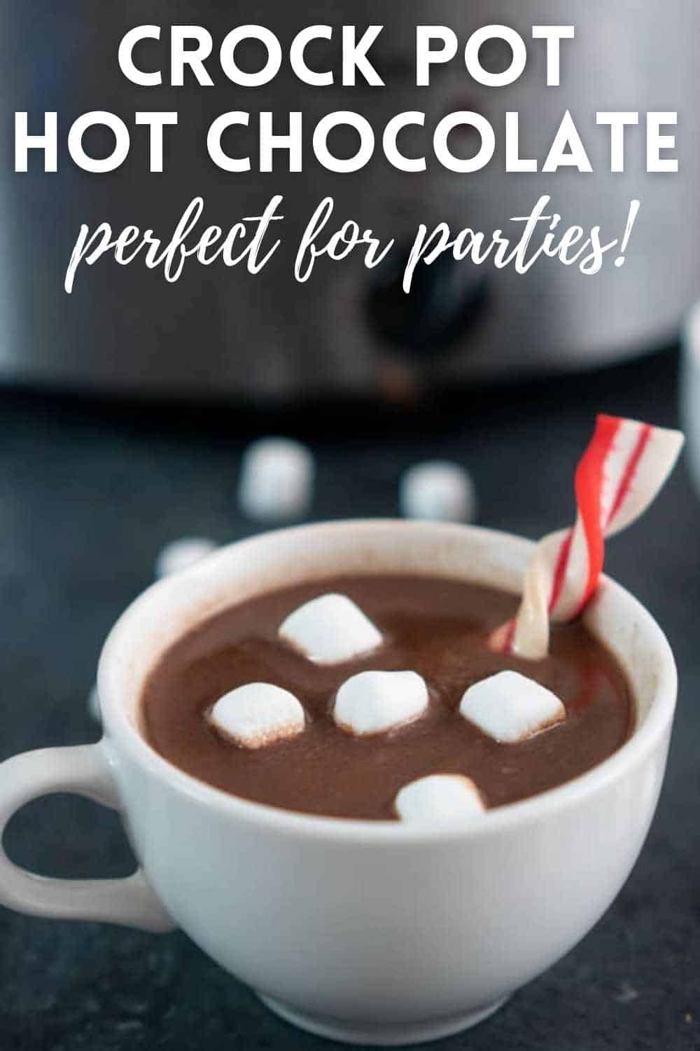 Crock Pot Hot Chocolate The Happier Homemaker   Crock Pot Hot Chocolate 1 