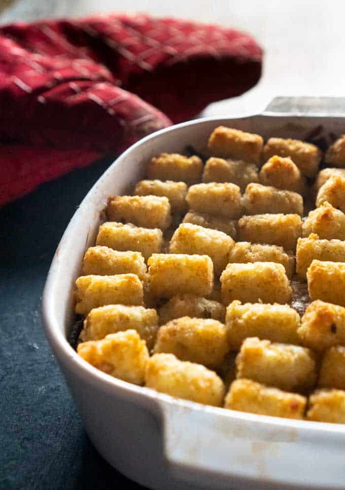 Bacon Cheeseburger Tater Tot Casserole