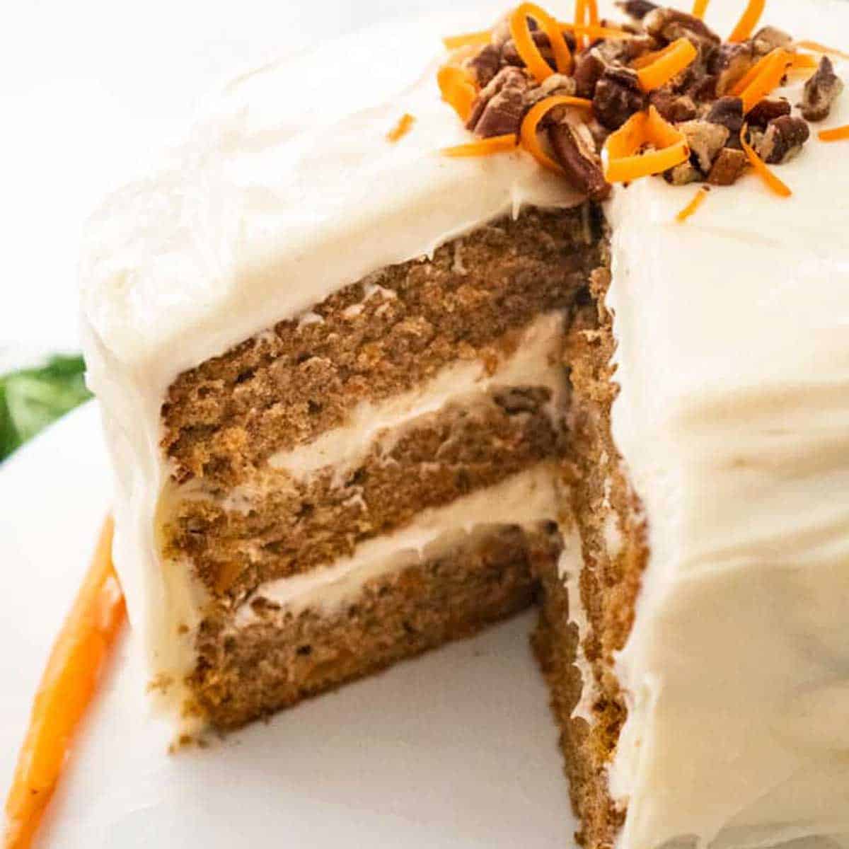 Best Tasting Carrot Cake | Just A Pinch Recipes