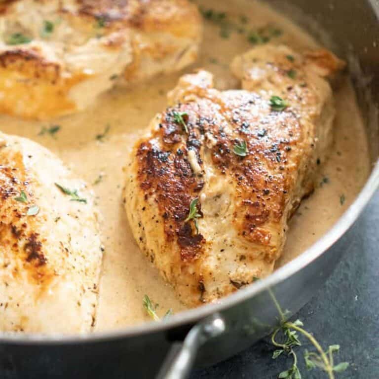 Creamy Garlic Herb Chicken | Easy 20 Minute Recipe