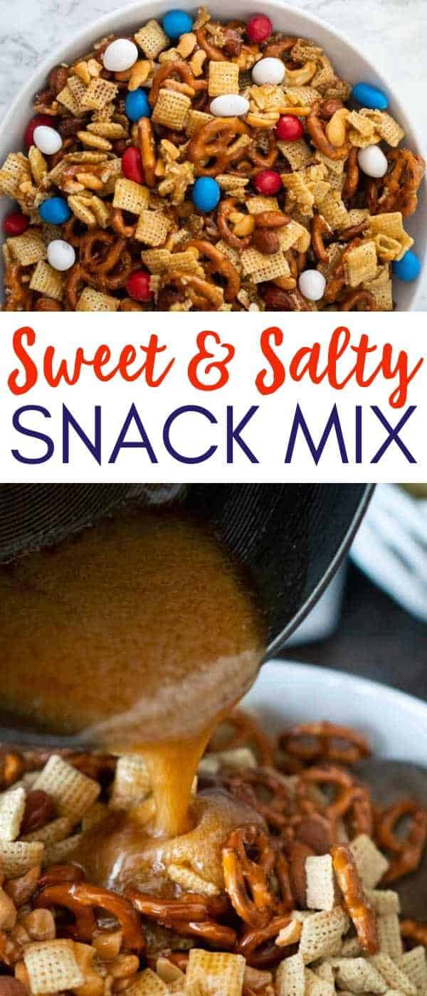 Sweet and Salty Snack Mix - The Happier Homemaker