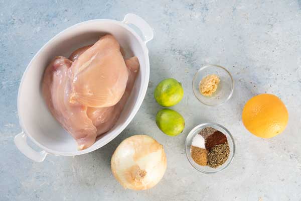 chicken carnitas ingredients