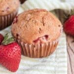 strawberry muffin