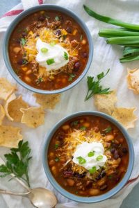 Instant Pot Taco Soup Recipe - The Happier Homemaker