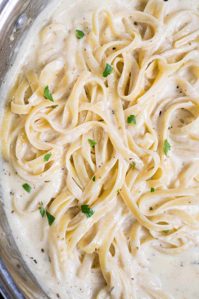 Best Homemade Alfredo Sauce - The Happier Homemaker