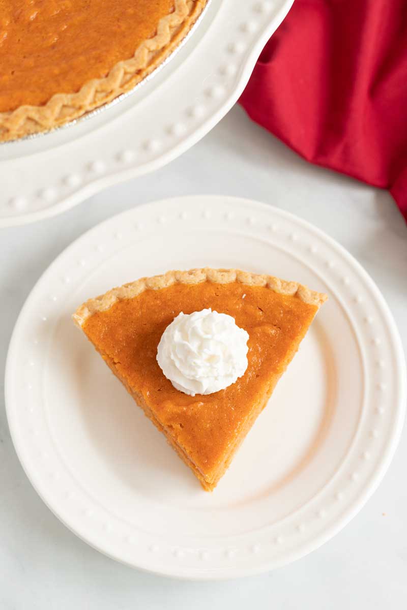Old Fashioned Sweet Potato Pie | The Happier Homemaker