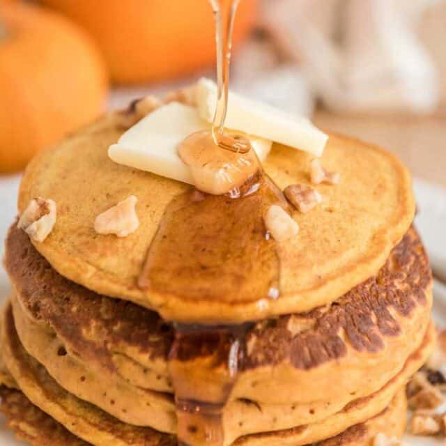 Best Pumpkin Spice Pancakes - The Happier Homemaker
