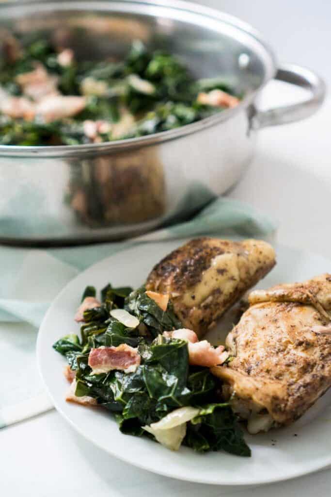 Easy Southern Collard Greens - The Happier Homemaker