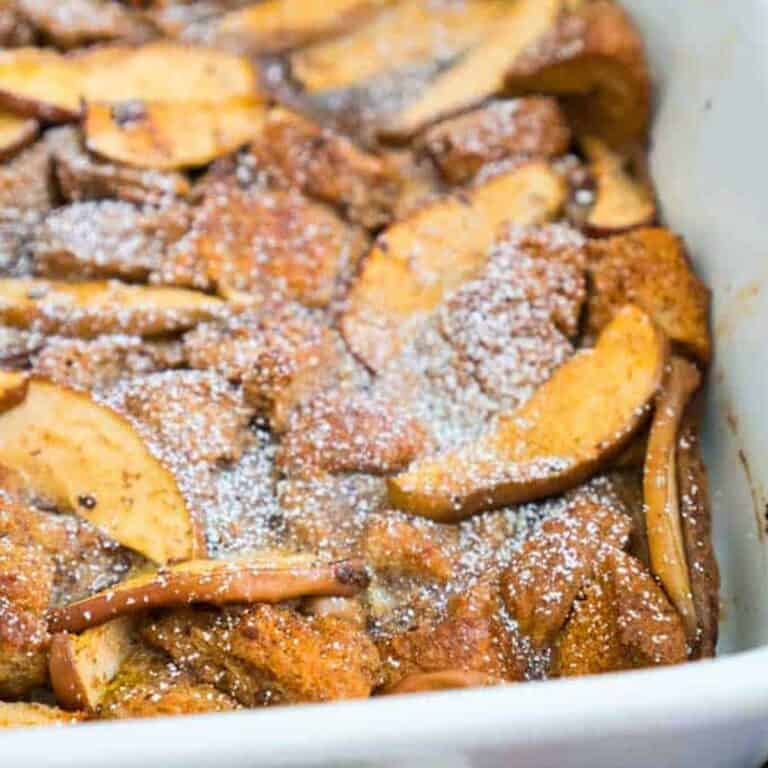 Baked Apple French Toast Casserole