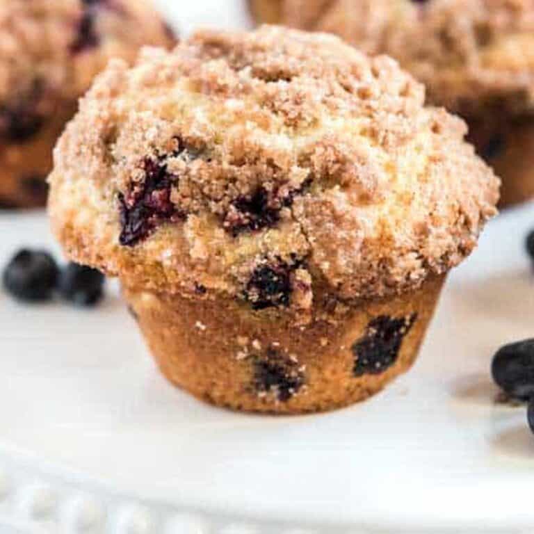 The Best Homemade Blueberry Muffins