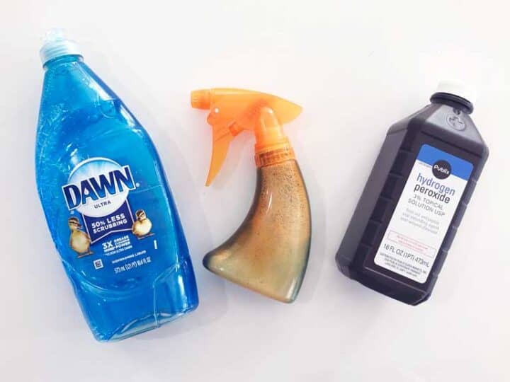 Can I use dish soap to clean clothes?
